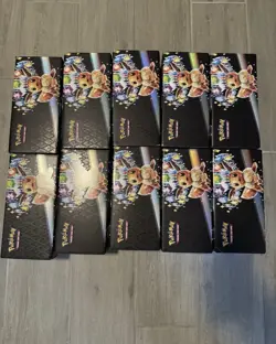 Pokemon Prismatic Evolutions Surprise Box x10 Opened (EMPTY BOXES, NO CARDS) - Image 1
