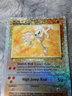 Pokemon Legendary Collection 13/110 Reverse Holo Hitmonlee Vintage Card - Image 2
