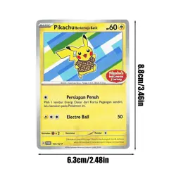 Pokemon Card TCG Pikachu Batik Set Indonesia - Pikachu Berkemeja Batik Exclusive - Image 2