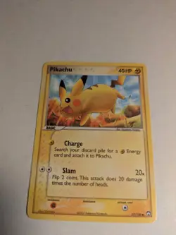Pikachu 57/108 Common Power Keepers Pokemon Card - Image 2
