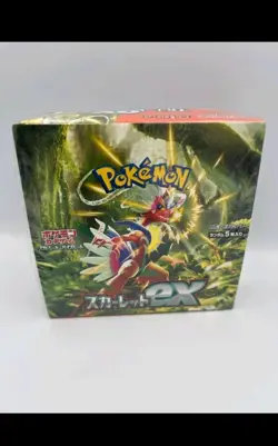 Pokemon Card Game Scarlet & Violet Expansion Pack Scarlet ex Box (Japanese) - Image 1
