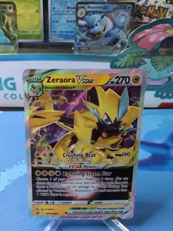 Zeraora VSTAR - SWSH265 - Pokemon Sword & Shield Promo Ultra Rare Holo Card NM - Image 1