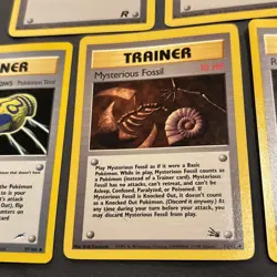 1999 Pokemon Trainer Card Lot 5 Card Lot Rare Common Vintage - Image 5