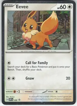 Eevee - 200 (Cosmos Holo) Promo SV: Scarlet & Violet Promo Cards SVP 200 LP-NM - Image 1