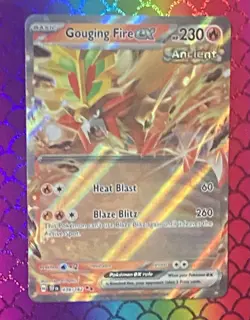 Gouging Fire EX 038/162 Full Art NM/M Temporal Forces Pokemon Card - Image 3