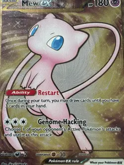 2023 Pokemon Mew ex Full Art 151 UPC Gold Metal Promo Card 205/165 PSA 10 GEM MT - Image 4