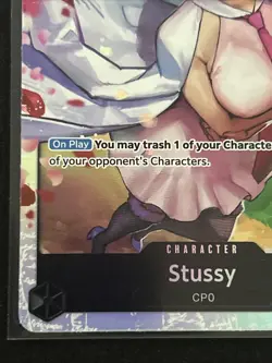 Stussy - OP07-085 - Super Rare - 500 Years in the Future - One Piece TCG Card - Image 5