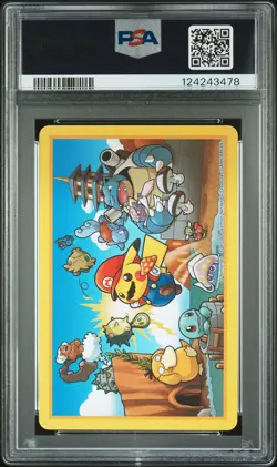 2016 POKEMON PLAYING CARDS MARIO PIKACHU JACK OF HEARTS PSA 10 - Image 2