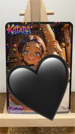 Katara waifu card - Image 1