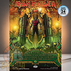 Iron Maiden #2185 - Secret Lair Drop - MTG - Image 1