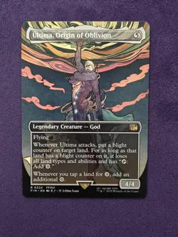 MTG Final Fantasy Ultima, Origin of Oblivion (Borderless) Non-foil R 324 FIN - Image 1