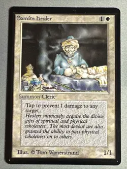 MTG / Samite Healer / LEB / Common / NM - Image 1