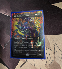 Encyclopedia Of Magic Secret Lair, Ob Nixilis, the Fallen - HALO FOIL - Image 3