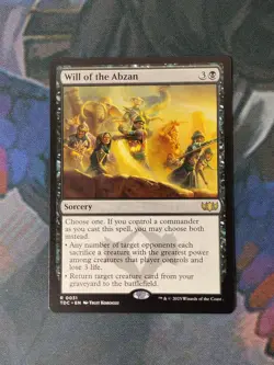 Will of the Abzan | 7% Off 2+ | Tarkir: Dragonstorm | NM | MTG - Image 1