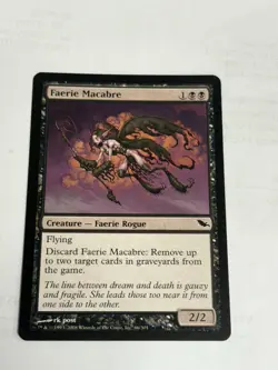 MtG Faerie Macabre 66/301 Shadowmoor Regular Common NM Free Shipping! - Image 1