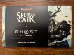 Ghost Of Tsushima x Secret Lair Sealed Non-Foil IN HAND Magic the Gathering MTG - Image 1
