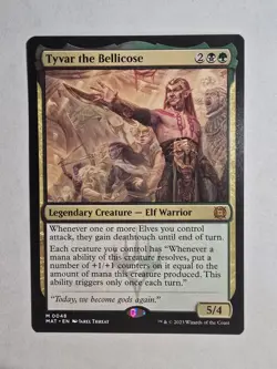 Tyvar the Bellicose March of the Machine: The Aftermath Regular Mtg - Image 1