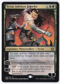 Tyvar, Jubilant Brawler R Phyrexia: All Will Be One 218 MP - Image 1