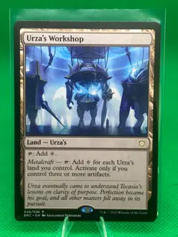 MTG - URZA'S WORKSHOP - Brothers' War Commander (R) - Image 1