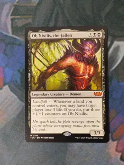 Ob Nixilis, the Fallen | 7% Off 2+ | Tarkir: Dragonstorm | NM | MTG - Image 1