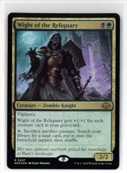 MtG MH3 Wight of the Reliquary #207 FOIL - Image 1