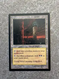 Magic The Gathering MTG Phyrexian Tower - Urza's Saga NM Unplayed - Image 1