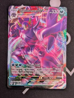 Grimmsnarl VMAX - 115/189 - Pokemon Darkness Ablaze Sword Shield Rare Card NM - Image 1