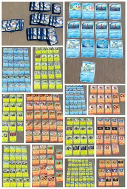Obsidian Flames Pokemon Card Lot 250 Common Basic TCG Mixed Multiples 2023 LP NM - Image 1
