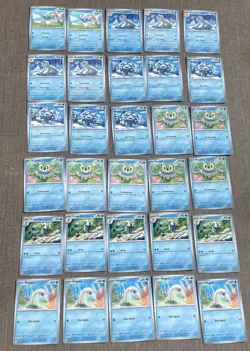 Obsidian Flames Pokemon Card Lot 250 Common Basic TCG Mixed Multiples 2023 LP NM - Image 3