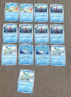 Obsidian Flames Pokemon Card Lot 250 Common Basic TCG Mixed Multiples 2023 LP NM - Image 4