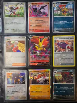 9 Pokemon Cards! page 14 of 50 - Great Value - Reverse Holo, Holo, V, full art + - Image 1