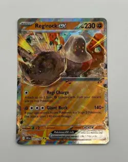 Pokemon Regirock ex - 101/182 - Double Rare Destined Rivals NM Mint Free Ship - Image 2