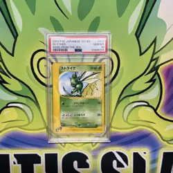 PSA 10-2002 Pokemon Japanese 1st ED. Scyther Wind From The Sea #017 - Image 1