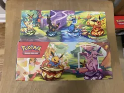 Pokemon TCG Prismatic Evolutions Mini Tin Display 8 Tins NEW/Factory Sealed - Image 1