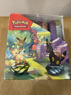 Pokemon TCG Prismatic Evolutions Mini Tin Display 8 Tins NEW/Factory Sealed - Image 5