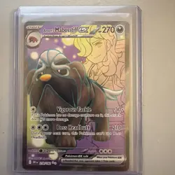 Arven's Mabosstiff ex 218/182 Pokemon TCG SV10: Destined Rivals Ultra Rare NM - Image 1