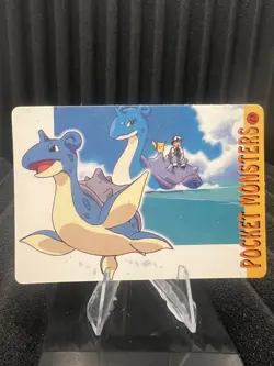 Pokemon Vintage Pocket Monsters Vending HOLO Prism Sticker Bandai 1999 Nintendo - Image 2