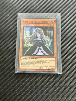 Yugioh 3x Ghost Belle & Haunted Mansion RA01-EN011 Super Rare 1st Edition NM - Image 1