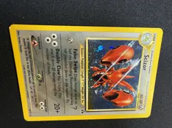 Pokemon TCG Scizor Neo Discovery 10 Holo Unlimited Rare Card LP - Image 3