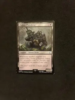 Pitiless Plunderer [Fallout] Magic MTG Cards MP - Image 1