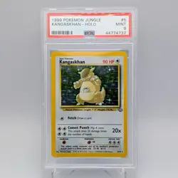 Kangaskhan Jungle Holo 5/64 PSA 9 MINT Graded Pokemon Card TCG 1999 WOTC - Image 1
