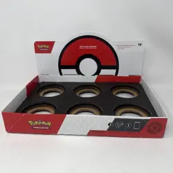 Pokemon Trading Card Game PokeBall Collectors Tin Storage Display only - Image 1