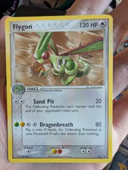 Pokemon Flygon #025 Black Star Promo Card 2004 Nintendo - Image 1