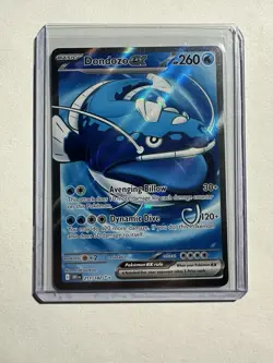 Pokemon Dondozo EX TCG 211/182 SV Destined Rivals Ultra Rare Full Art Holo Card - Image 1