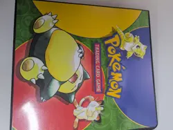 Vintage 1999 Pokemon Trading Card Wizards of the Coast Ultra Pro 3-Ring Binder - Image 2