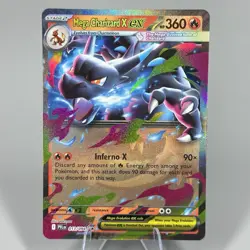 Phantasmal Flames Mega Charizard EX 013/094 Double Rare English Pokemon Card NM - Image 1