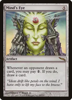 Mind's Eye Mirrodin Magic The Gathering MTG Card - Image 1