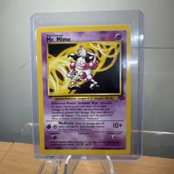 Pokemon TCG Mr. Mime 22/64 Jungle Regular (2 Card Lot) - Image 2