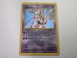 Mewtwo - Shadowless Base Set Holo 10/102 - Vintage WOTC 1999 Pokemon Card - Image 1