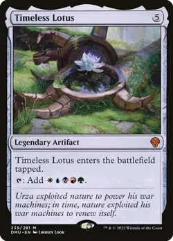 Timeless Lotus DMU 239 Magic the Gathering Dominaria United Regular Card - Image 1